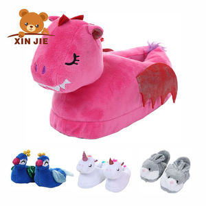 Witte Eenhoorn Katoenen <span class=keywords><strong>Slippers</strong></span> Thuis Pluche Producten Eenhoorn Tas Katoenen <span class=keywords><strong>Slippers</strong></span> Winter <span class=keywords><strong>Slippers</strong></span> - Product Image 3