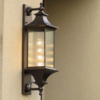 Meilleur prix fabricant – Lampe solaire murale LED étanche, 50 000 heures, blanc chaud, base en aluminium, pour usage extérieur et mural en jardin/rue