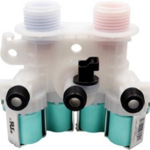 Valve d'entrée d'eau Whirlpool 120V en plastique, installation facile, pièce de rechange pour lave-linge W11096267 W11165546 W10599423 - Product Image 2