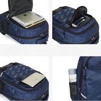 Sac à dos pour ordinateur portable en tissu Oxford imperméable et durable, sac de voyage d'affaires grande capacité, sac d'école, sac à dos étudiant, sac à dos de jour, sacoche pour ordinateur