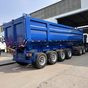 Semi-remorque à benne basculante hydraulique à 3 essieux, neuve/<span class=keywords><strong>d</strong></span>'<span class=keywords><strong>occasion</strong></span>, pour tracteur, à vendre - Product Image 4