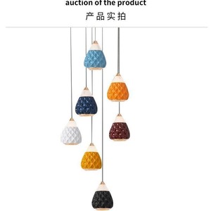 Modern Minimalist Creative High-<b>End</b> Bedside Lamps New Liftable Background Wall Light for Bedroom <b>Bar</b> Counter Pendant Chandeliers - Product Image 3