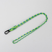 Heavy Duty Paracord cou lanière collier sifflets sangle tressé 550 porte-clés lanière pour hommes femmes activités de plein air