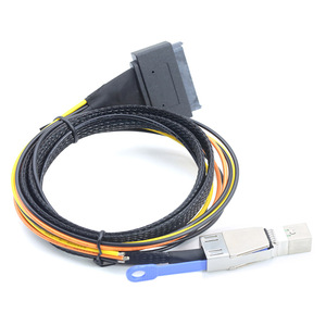 迷你SAS高清SFF-8644至SAS SFF-8639服务器电缆，带电源开放线束，适用于电子应用 - Product Image 6