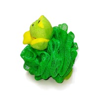 Jouets de bain éponge de haute qualité, boule de douche, jouets de bain pour enfants, vente en gros, 9 pièces