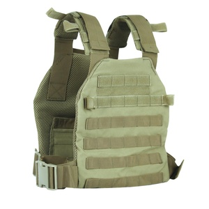 OEM Logo <b>Black</b> Gray Green Flame Retardant Polyester/Nylon Workout Safety Outdoors Training Protection Tactical Vest - Product Image 1