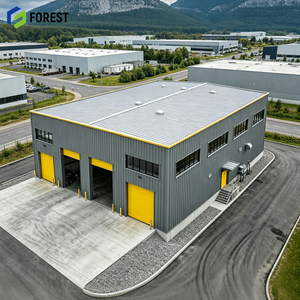 Cladding Cold Steel Structure Warehouse Prefabricated Manufacturer Building Workshop Resistant Corrosion Chain - Product Image 1