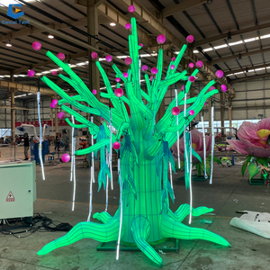CCfl145 Ngoài Trời Giáng Sinh Trang Trí Thắp Sáng Cây Cây Ma Thuật Lụa Lễ Hội Đèn Lồng Cho Công Viên - Product Image 6