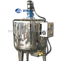 Nouveau savon liquide en acier inoxydable personnalisé faisant la machine réservoir de mélange de cosmétiques avec le composant de noyau de moteur pour l'usage de plante