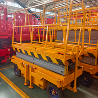 Plateforme élévatrice mobile électrique hydraulique à ciseaux, table élévatrice industrielle robuste