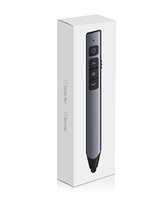 Clicker PPT inalámbrico, puntero de control remoto de presentación USB de 2,4 GHz con puntero láser y Página Arriba/Abajo para PowerPoint