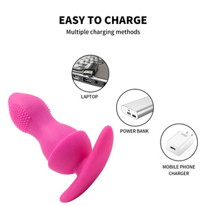 Mainan seks pengendali jarak jauh merangsang <span class=keywords><strong>vagina</strong></span> besar Anal <span class=keywords><strong>Plug</strong></span> butt <span class=keywords><strong>plug</strong></span> tersembunyi portabel vibes untuk wanita - Product Image 3