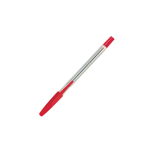 BP-P Cap Type Oil Based Ballpoint <b>Pen</b> 0.7mm Transparent Barrel Office Writing <b>Pen</b> Black Red <b>White</b> Available - Product Image 2