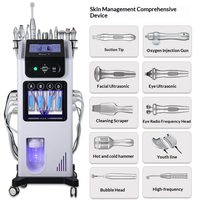 Produits de beauté, outils de soin de la peau, machine d'hydrodermabrasion 10 en 1, équipement de beauté pour le visage, produits cosmétiques