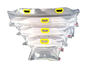 超厚活鱼氧气包装袋水产海鲜氧气包装袋活鱼便携礼品快递运输袋