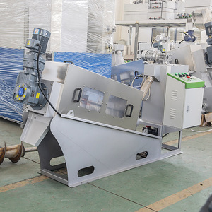 Yığılmış Spiral otomatik çamur kurutma makinesi Spiral ekipman sıvı-katı ayırma çamur kurutma makinesi - Product Image 4