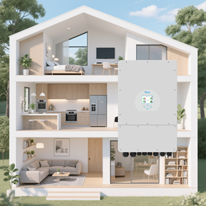 Qianen deye 10KW 12KW lai năng lượng mặt trời hệ thống năng lượng mới bộ hoàn chỉnh để sử dụng nhà với MPPT điều khiển - Product Image 5