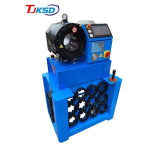 Ce Iso P32 Cnc Hydraulische Slang Krimpmachine Quick Dies Change Tool 6 87Mm 2.5 Inch Hydraulische Slang Persmachine Pompmotor - Product Image 3