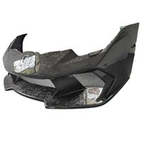Kit carrosserie avant en fibre de carbone forgée de style V amélioré pour Lamborghini Huracan LP580 LP610, kit de voiture léger personnalisé