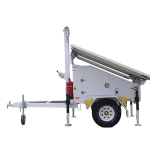 <b>Mobile</b> <b>Solar</b> Power Station With Long-Lasting Battery <b>Solar</b> Trailer for Outdoor Construction Emergency Backup - Product Image 4