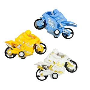 Motocicleta de juguete de dibujos animados, motocicleta de juguete interactiva para padres e hijos, juguete para bebés, puesto de calle, mercado nocturno - Product Image 1