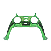 Coque de remplacement du contrôleur pour les couleurs plaquées PS5, y compris la bande décorative, diverses couleurs chromées