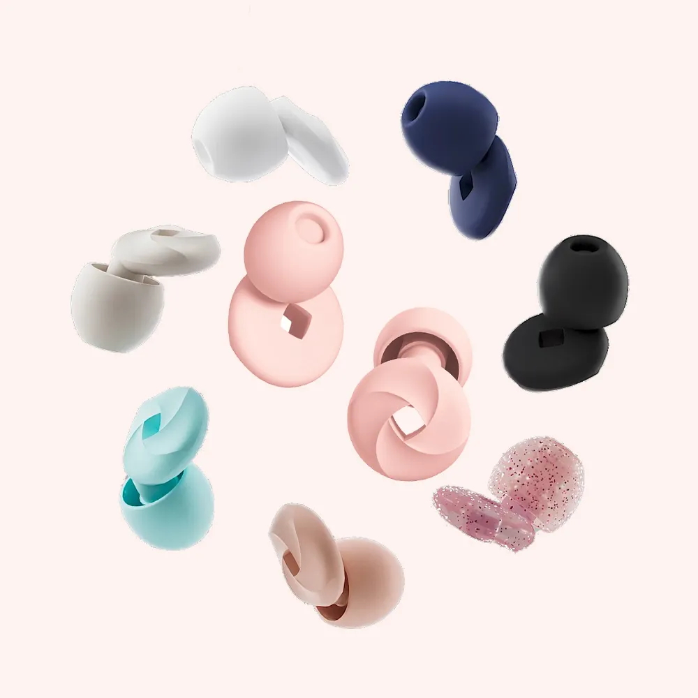 quiet ear plugs Sound Filters Soundproof Hearing Protection For Sleeping Noise Cancelling Sleeping Reusable Silicon earplug