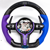 Volant en fibre de carbone pour BMW F10 F11 F15 F18 F20 F23 F25 F30 F32 F35 F40 F80 E84 E87 E90 E92 E93 Accessoires intérieurs de voiture
