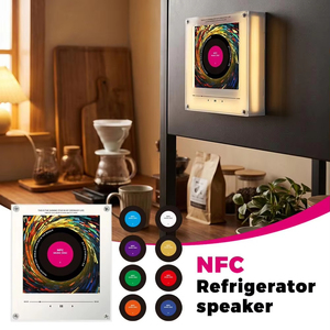 Imán de Refrigerador de <span class=keywords><strong>Vinilo</strong></span> Personalizado con NFC de BTS y <span class=keywords><strong>Spotify</strong></span>, Foto Personalizada del ARMY de Kpop, Regalo para Fans, Decoración del Hogar - Product Image 4