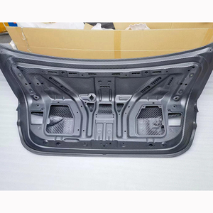 Adecuado para <span class=keywords><strong>2021</strong></span> + BMW G82 M4 G22 <span class=keywords><strong>430i</strong></span> M440i <span class=keywords><strong>M</strong></span> Sports Sedan Style Dry Carbon Fiber Tapa del maletero trasero - Product Image 3