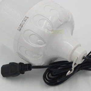 LED Corn <b>Lights</b> E27 Base Aluminum Body AC 85-265V Remote Control Round Shape White Color <b>Workshop</b> Use - Product Image 1