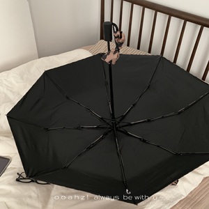 Parapluie pliant personnalisé <span class=keywords><strong>à</strong></span> imprimé <span class=keywords><strong>l</strong></span>éopard rétro de style américain, parapluie automatique tendance pour femmes - Product Image 3