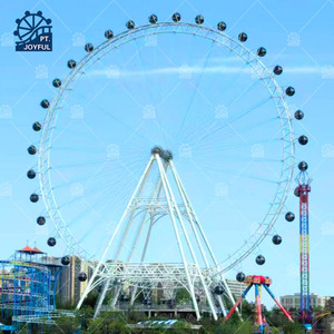 Equipo para Exteriores, Rueda de la Fortuna Gigante de 88 m, Atracción de Gran Tamaño para Parques de Diversiones en Venta - Product Image 1