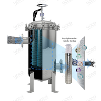 Revêtement de peinture automobile Ligne électrophorétique Filtre liquide Filtration fine 5 microns Acier inoxydable 304/316 Sac Boîtier de filtre