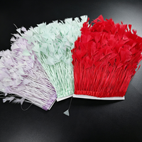 Spezielle Feder-Tischblumen für Hochzeiten, Blumenbeete, Hintergrundwände, Bühnen, Blumenständer und Bogendekoration