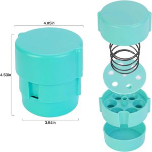 Extractor de Semillas de Cereza de 6 Orificios, Herramienta Multiusos para Quitar Semillas de Cereza, Extractor de Piedras de Cereza de Plástico, Descorazonador de Frutas para Cocina - Product Image 2