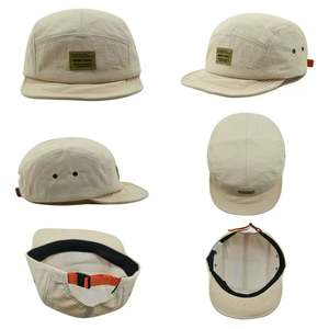Casquettes de baseball à visière courte avec logo personnalisé, séchage rapide, protection solaire, visière souple, chapeaux de soleil cinq pièces pour l'extérieur - Product Image 3