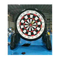 Inflável dartboard magnético com bolas pegajosas, futebol, chute, bola de dardo para futebol