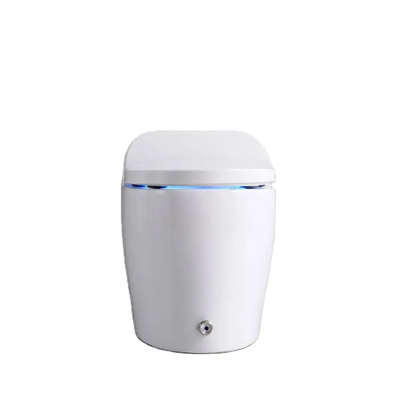 Japan cheap 110v one piece fully automatic flip sensor flush intelligent bathroom commode electronic wc bidet smart toilet