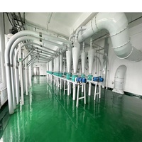 Moulin à maïs industriel avec moteur 380V, haute capacité 15 tonnes/h, prix compétitif pour usage commercial