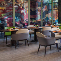 JEILI Projet de Luxe Clé en Main : Ensemble Tables et Chaises pour Hôtels et Restaurants, Solution Complète, Design de Banquettes Commerciales