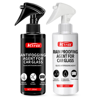 Spray Antivaho Astree, Agente Antivaho para Vidrios, Repelente de Lluvia, Hidrofóbico, Kit de Visión Clara para Parabrisas, 100 ml