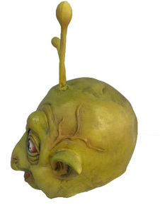 Latex <strong>Scary</strong> Monster Halloween Party <strong>Mask</strong> With Full Face Coverage One Size Fits All 4 <strong>Color</strong> Printed For Spooky Celebrations - Product Image 5