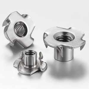 <span class=keywords><strong>1</strong></span>/<span class=keywords><strong>4</strong></span> "-<span class=keywords><strong>20</strong></span> t-Nut 304 thép không gỉ bốn Hàm-cho gia đình, khách sạn chèn ren ngoài trời - Product Image 1