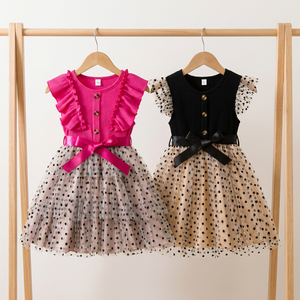 Abito Estivo da <span class=keywords><strong>Principessa</strong></span> con Paillettes per Bambine, Vestito Senza Maniche in Tulle, <span class=keywords><strong>Costume</strong></span> per Feste di Compleanno e Pasqua - Product Image 1