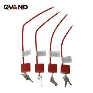 <strong>For</strong> Steel Cable Hand Gun Trigger Luggage <strong>Tool</strong> <strong>Box</strong> <strong>Lock</strong> Black/Red - Product Image 5