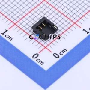 HC-1.2-2PWT Wire-to-Board Pin Header SMD,P=1.2mm,Horizontal Mount Connector 1x2P 1.2mm Horizontal Mount Pico-EZmate (MX 1.2) - Product Image 1