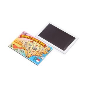 Imán Personalizado para Refrigerador con Impresión de su Obra de Arte, 2*3 Pulgadas, Recuerdos de Carolina del Norte, Estados Unidos - Product Image 2