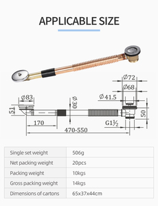 Joyhoo Ống Tắm Xả stopperwith Tip-Toe bồn tắm chất thải tràn bìa với nhỏ cắm - Product Image 3