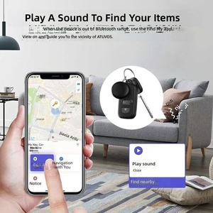 Traceur GPS Bluetooth étanche, puce de localisation intelligente pour clés, sacs, portefeuilles, compatible avec le réseau Find My - Product Image 2